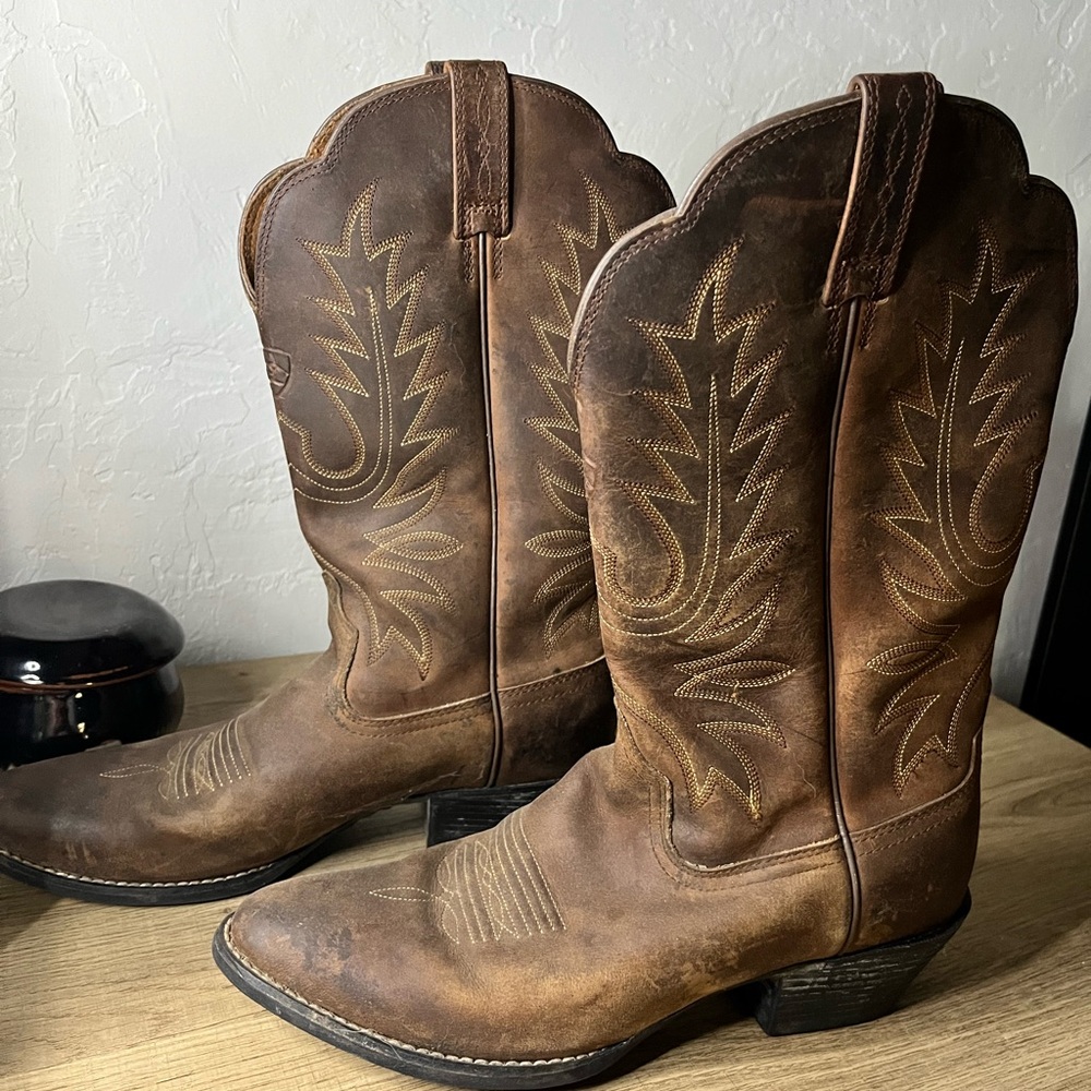 Ariat Brown Western Boots